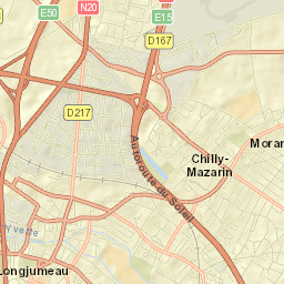 Longjumeau Street Map