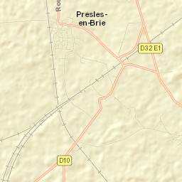 Presles-en-Brie Street Map