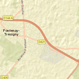 Fontenay-Trésigny Street Map