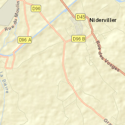 Niderviller Street Map