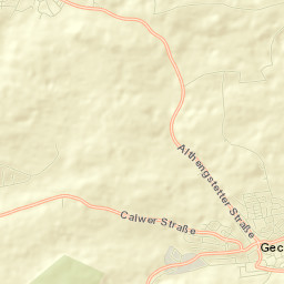 Gechingen Street Map