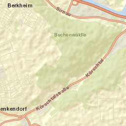 Denkendorf Street Map