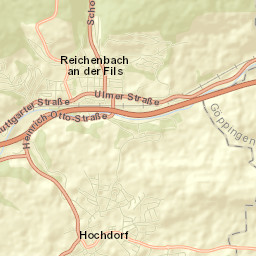 Reichenbach an der Fils Street Map
