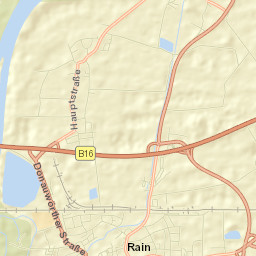 Niederschönenfeld Street Map