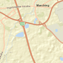 Manching Street Map