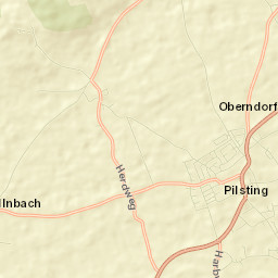 Pilsting Street Map