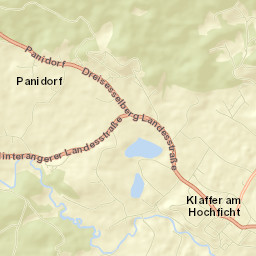 Klaffer am Hochficht Street Map