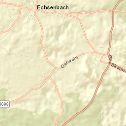 Echsenbach Street Map