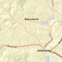 Allentsteig Street Map
