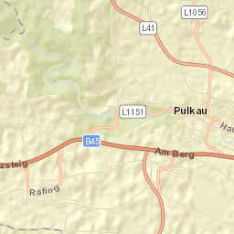 Pulkau Street Map