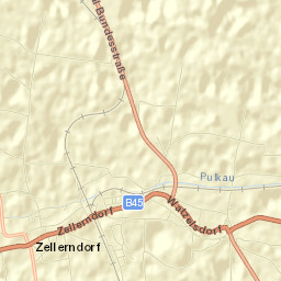 Zellerndorf Street Map