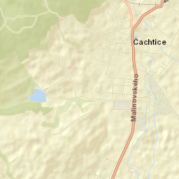Čachtice Street Map