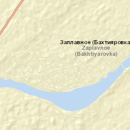 Zaplavnoye Street Map