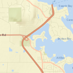 North Saanich Street Map