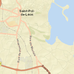 Saint-Pol-de-Léon Street Map