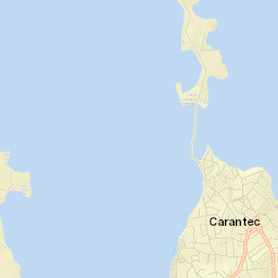 Carantec Street Map