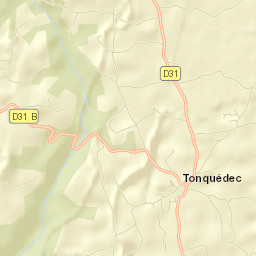Tonquédec Street Map
