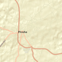 Plouha Street Map