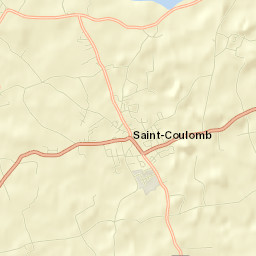 Saint-Coulomb Street Map