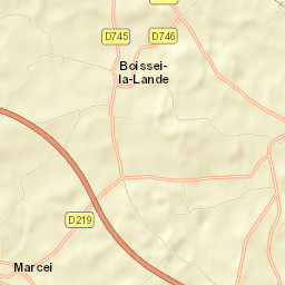 Département de l'Orne Street Map