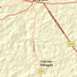 Brezolles Street Map