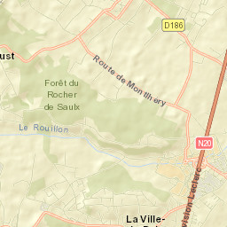 Saulx-les-Chartreux Street Map