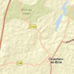 Chaumes-en-Brie Street Map