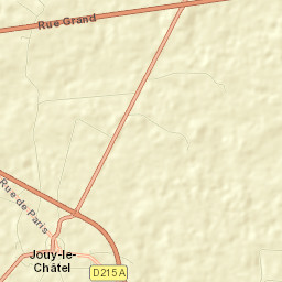 Jouy-le-Châtel Street Map