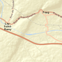 Foug Street Map