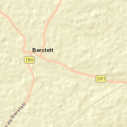 Berstett Street Map