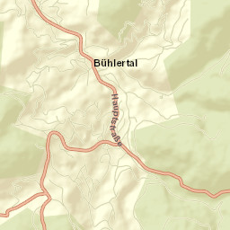 Bühlertal Street Map