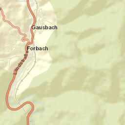 Forbach Street Map