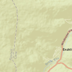 Enzklösterle Street Map