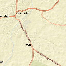 Geisenfeld Street Map
