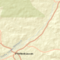 Pfeffenhausen Street Map