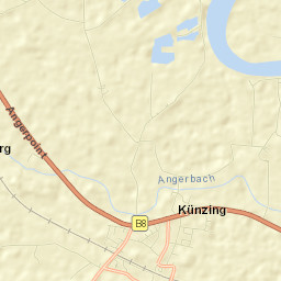 Künzing Street Map