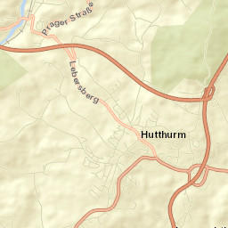 Hutthurm Street Map