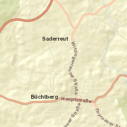 Büchlberg Street Map