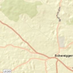 Schweiggers Street Map