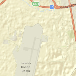 Košice IV Street Map