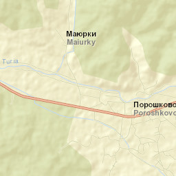 Poroshkovo Street Map