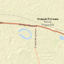 Novy Rogachik Street Map