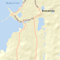 Bonavista Street Map