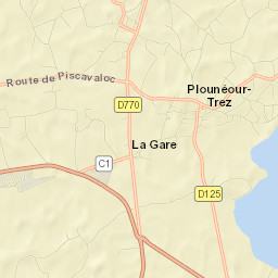 Plounéour-Trez Street Map