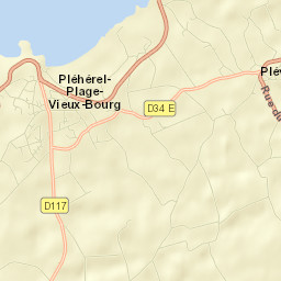 Fréhel Street Map
