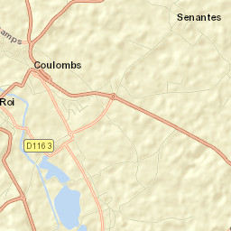 Coulombs Street Map
