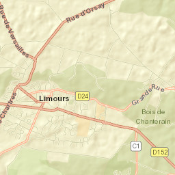 Limours Street Map