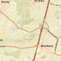 Nozay Street Map
