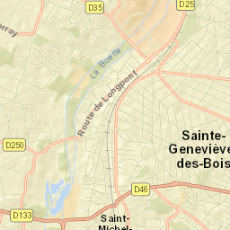 Saint-Michel-sur-Orge Street Map