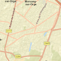 Morsang-sur-Orge Street Map